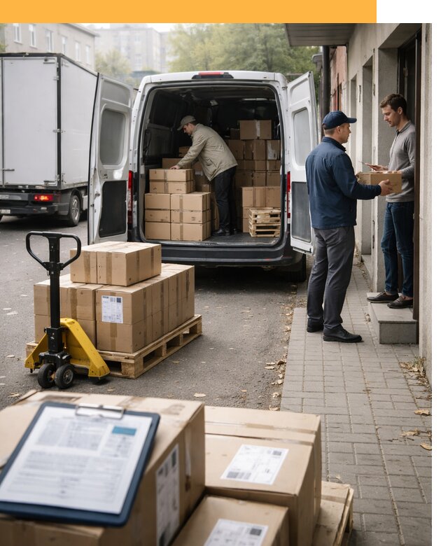 Доставка грузов от двери до двери с таможней от 46611 руб.