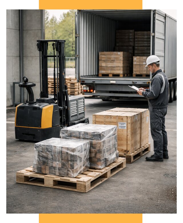 Доставка оборудования из Европы под ключ от 46611 р. | СетСервис-Мнр