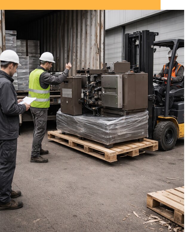 Доставка промышленного оборудования из Европы от 46611