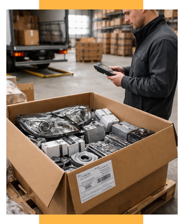 Доставка автозапчастей из Европы под ключ от 12948 р. | СетСервис-Мнр