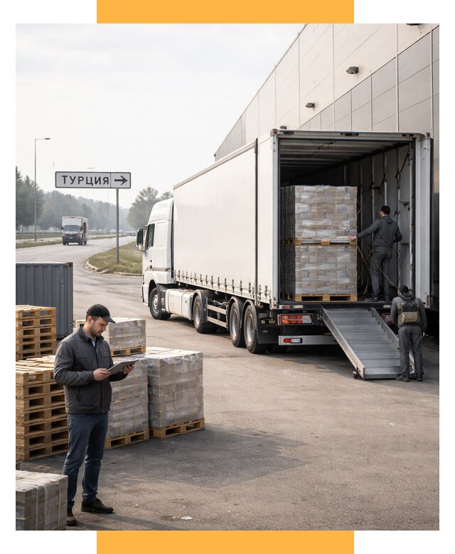 Автоперевозки и доставка фурой из Турции от 124296 р. | СетСервис-Мнр