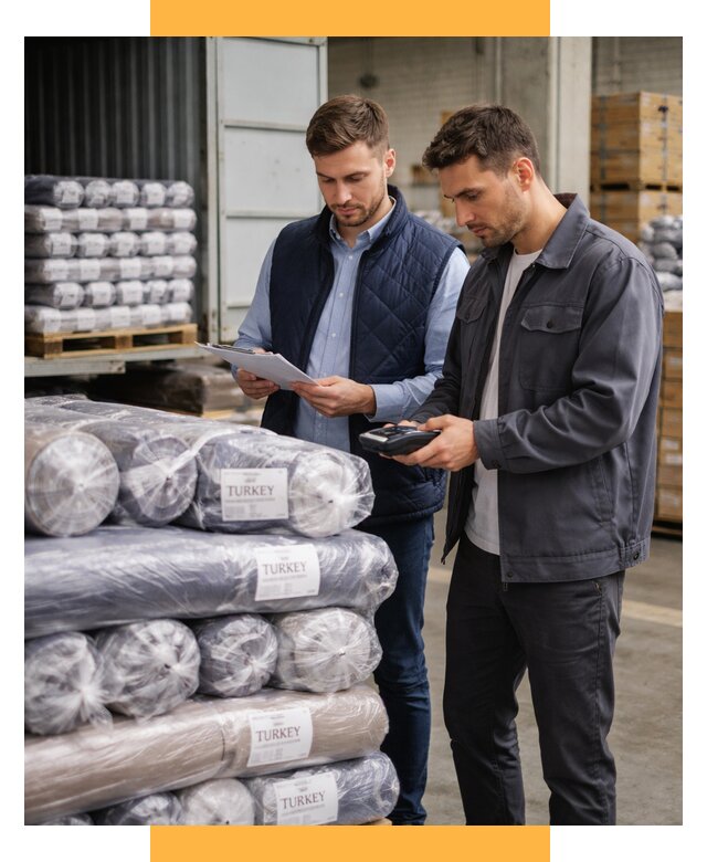 Доставка текстиля из Турции от 46611 р. под ключ, СетСервис-Мнр