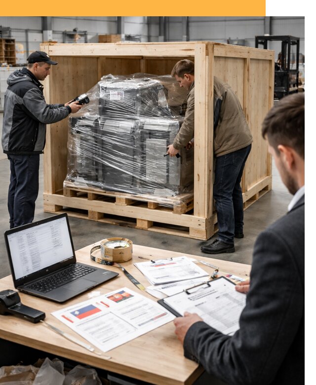 Доставка промышленного оборудования из США от 67327 руб