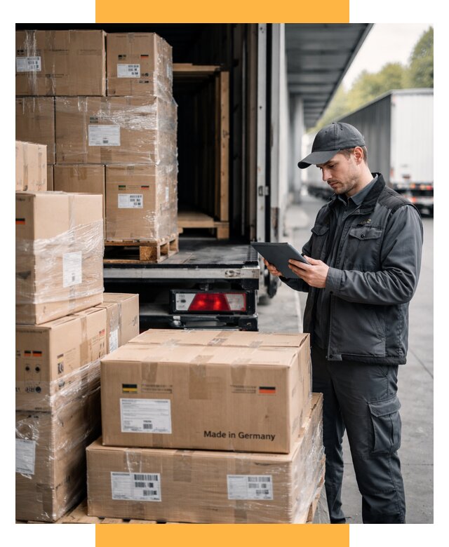 Доставка грузов из Германии от 46611 р. быстро - СетСервис-Мнр