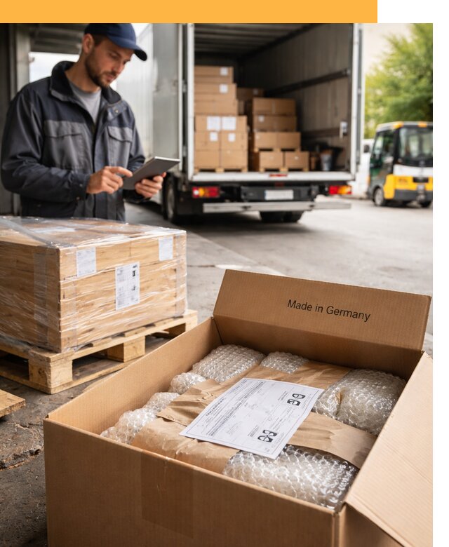 Доставка грузов из Германии от 46611 руб с таможенным оформлением