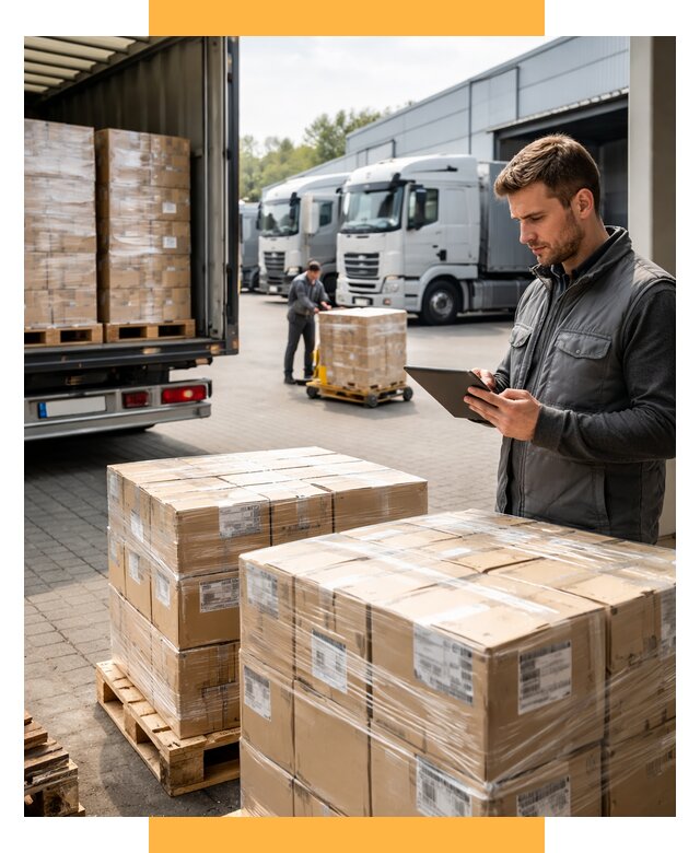 Автоперевозки из Германии от 9115 р. - логистика СетСервис-Мнр