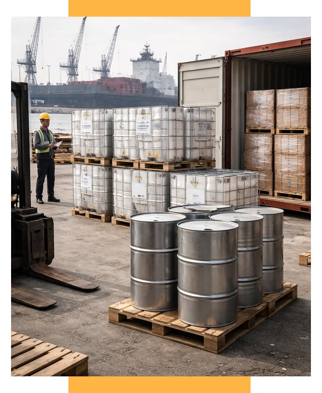 Доставка химического сырья из Индии от 258950 р. | СетСервис-Мнр