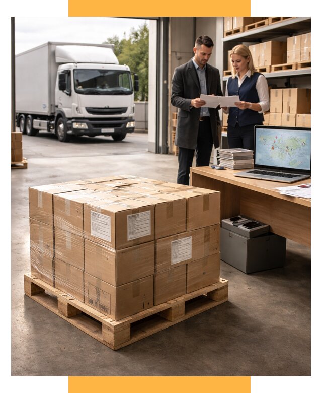 Доставка грузов в Европу от 7769 р. — логистика СетСервис-Мнр