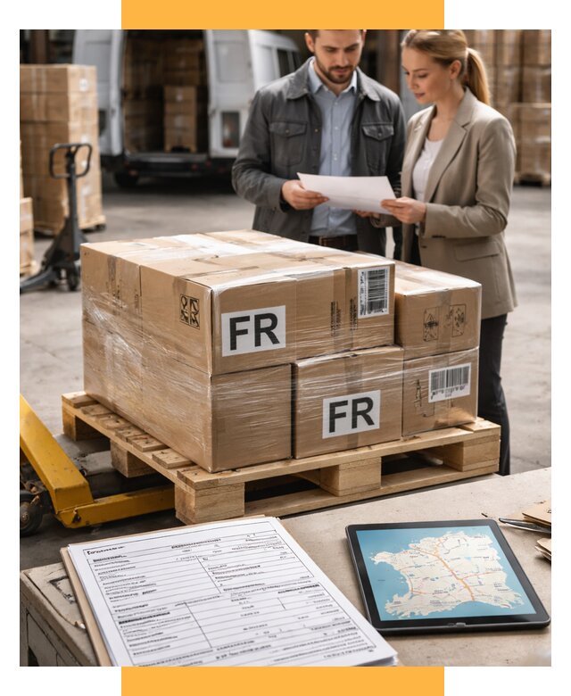 Доставка грузов в Францию от 25895 р., логистика СетСервис-Мнр