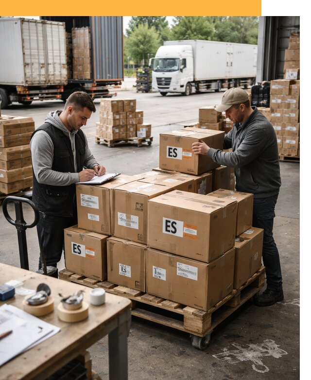 Доставка грузов в Испанию автотранспортом от 36253 руб