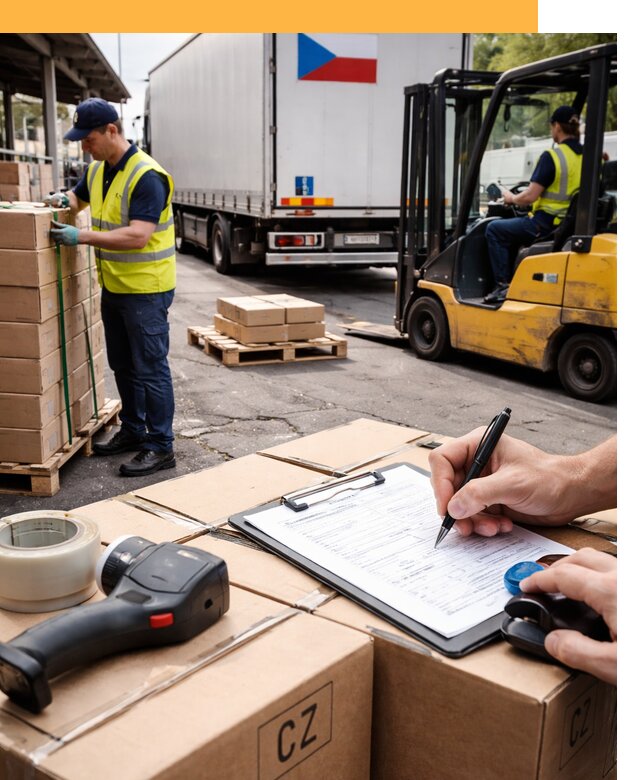 Доставка грузов в Чехию от 36253 руб, международные перевозки