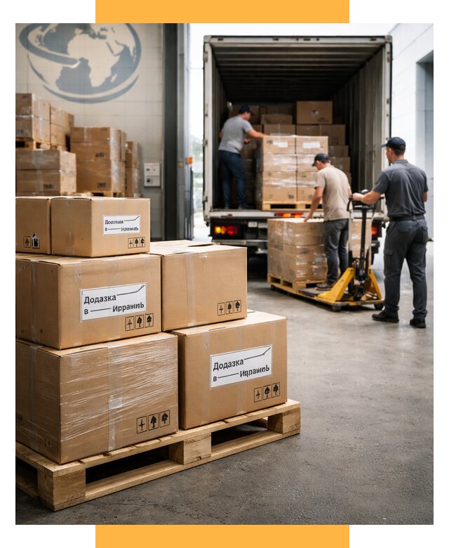 Доставка грузов в Израиль и экспорт от 46611 р. СетСервис-Мнр