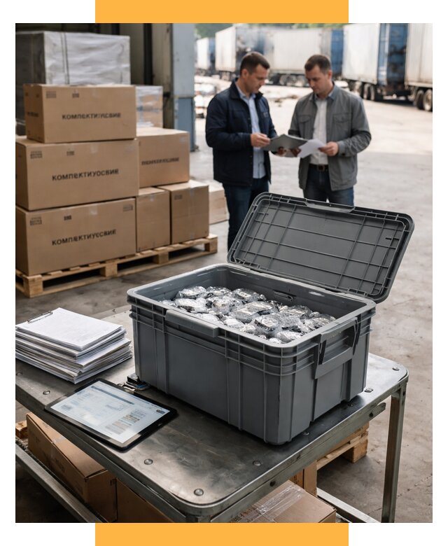 Перевозка комплектующих из Китая от 6733 р. | СетСервис-Мнр