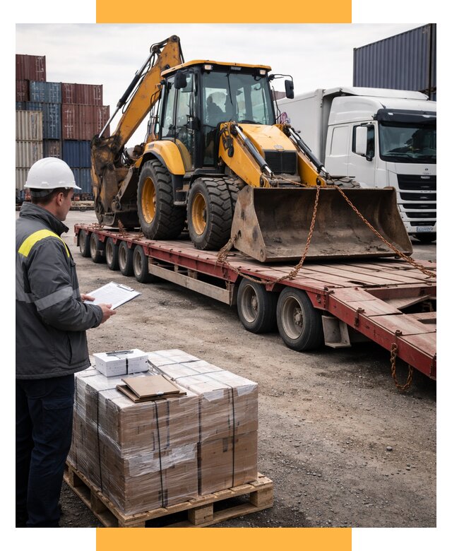 Международная перевозка спецтехники от 46611 р., СетСервис-Мнр