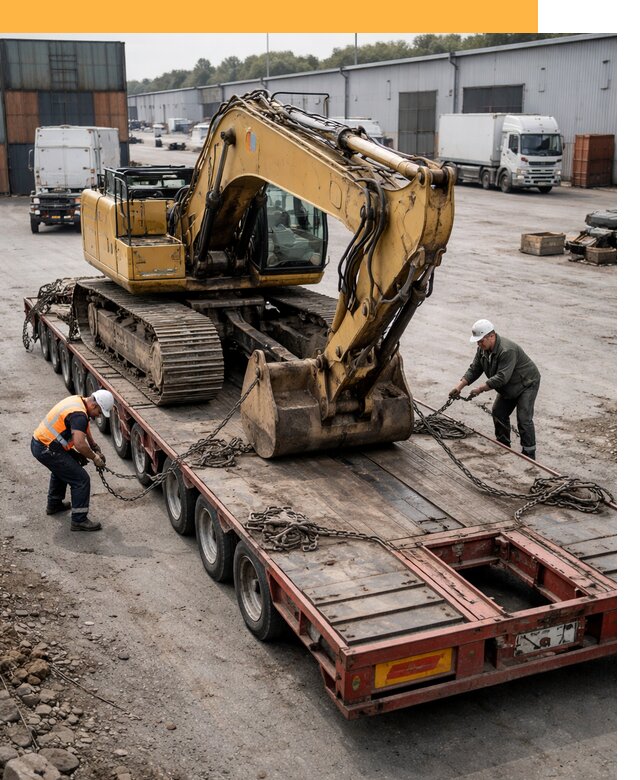 Перевозка спецтехники по России и миру от 46611 руб