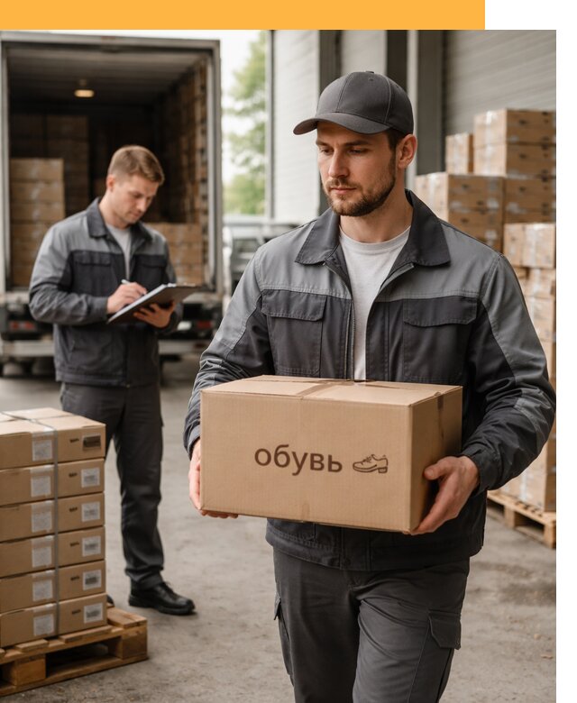Международная перевозка обуви с таможенным оформлением от 4661
