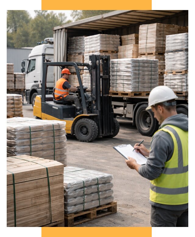 Перевозка строительных материалов от 5697 р. | СетСервис-Мнр