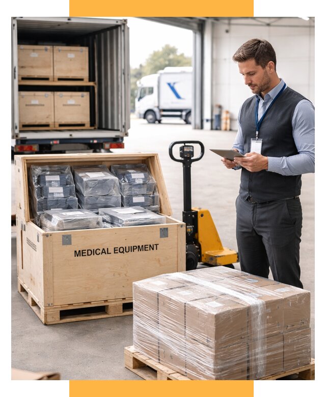 Перевозка медицинского оборудования от 15537 р. в СетСервис-Мнр