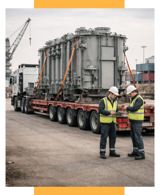 Перевозка негабаритных грузов под ключ от 124296 р., СетСервис-Мнр