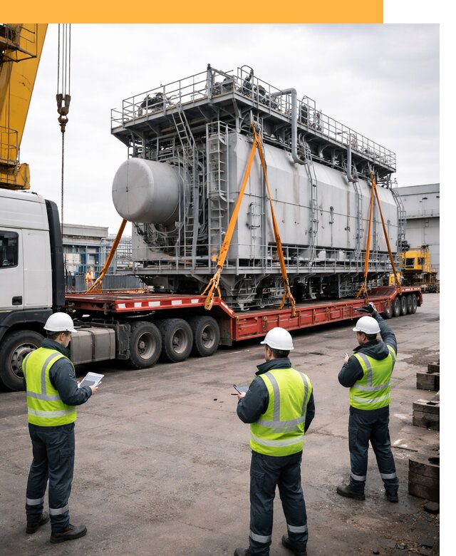 Перевозка негабаритных грузов по миру от 124296 руб