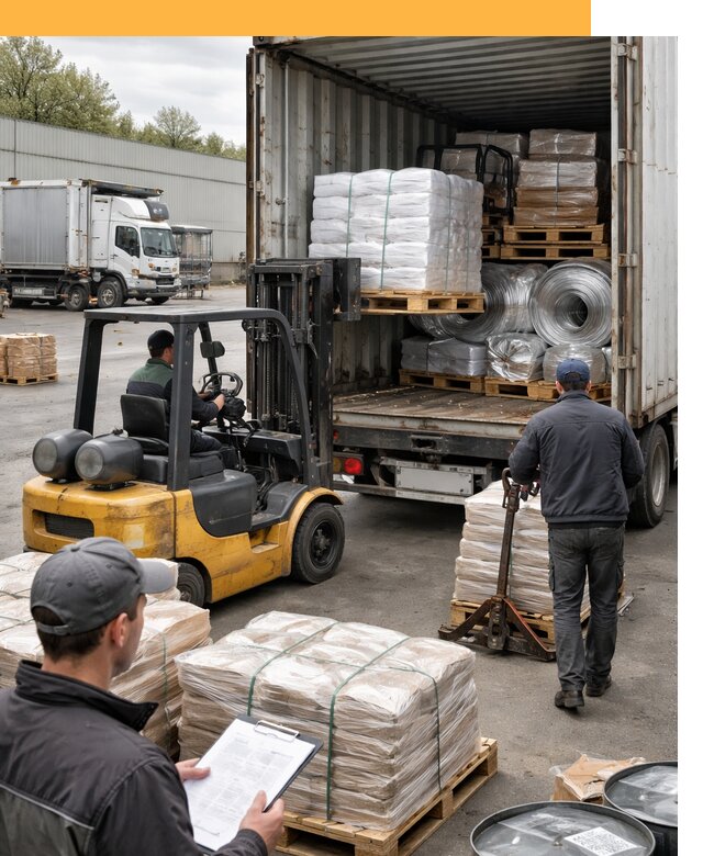 Международная перевозка сырья для производства от 6733 руб