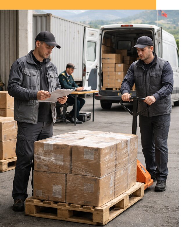 Доставка грузов через Армению, быстрая таможенная очистка от 25895