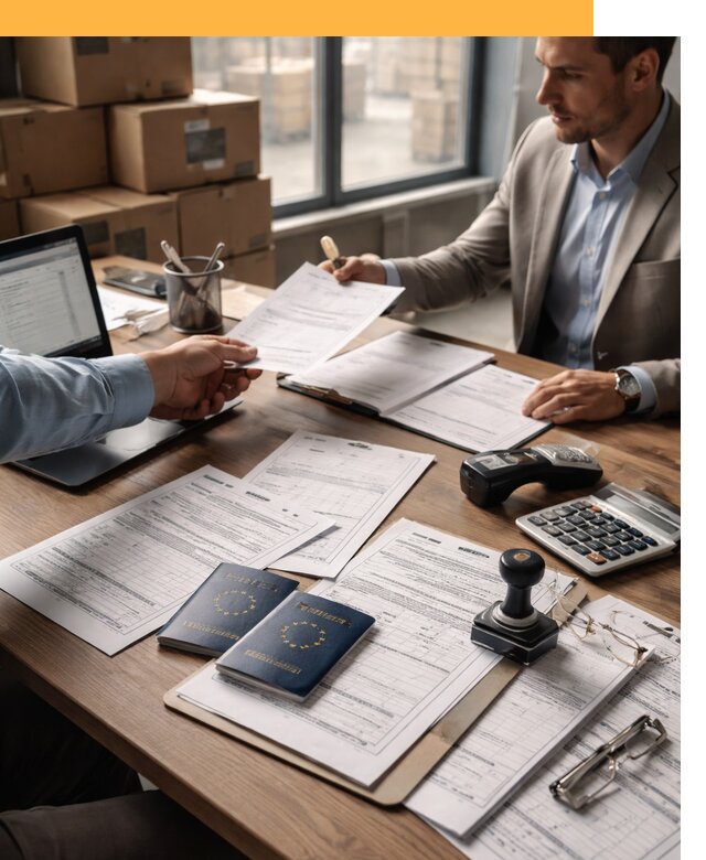 Таможенное оформление грузов из Европы от 8804 руб