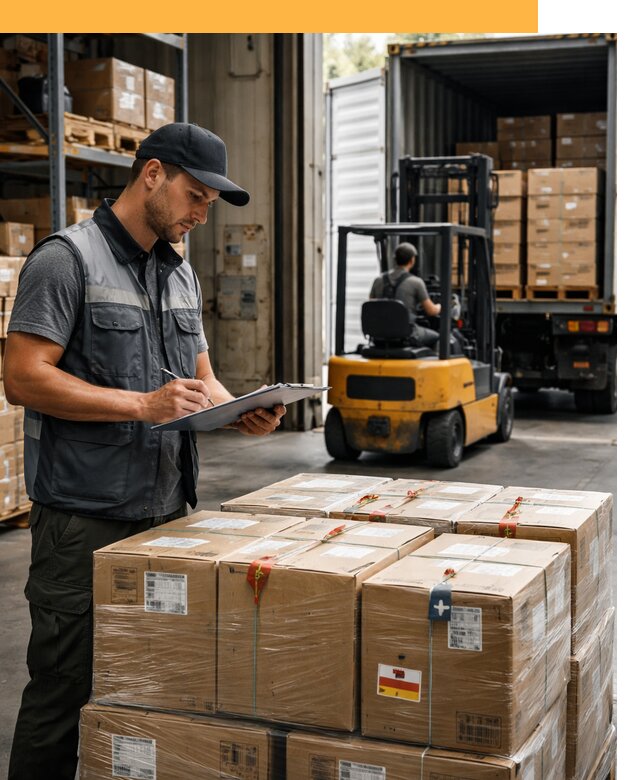 Реэкспорт товаров с таможенным оформлением и доставкой от 12430