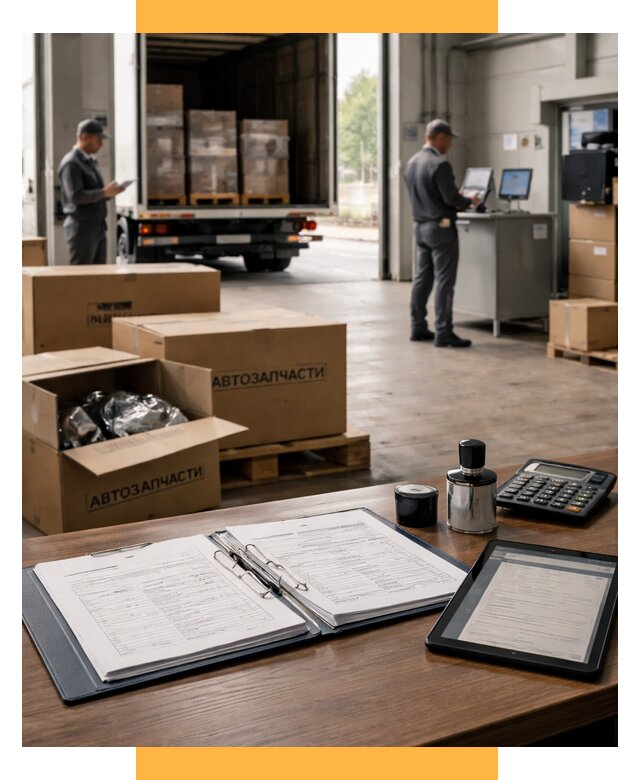 Таможенное оформление автозапчастей под ключ от 8804 р., СетСервис-Мнр