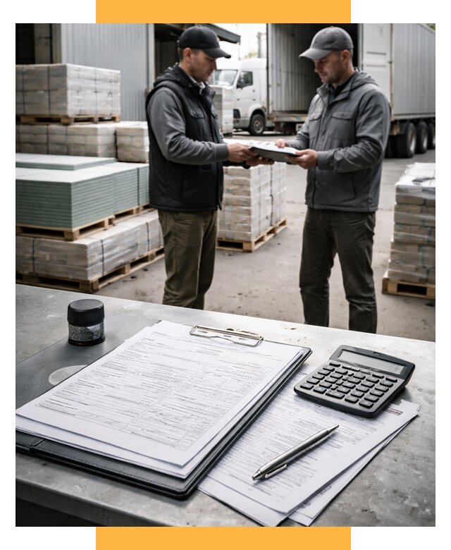 Таможенное оформление стройматериалов от 8804 р. | СетСервис-Мнр