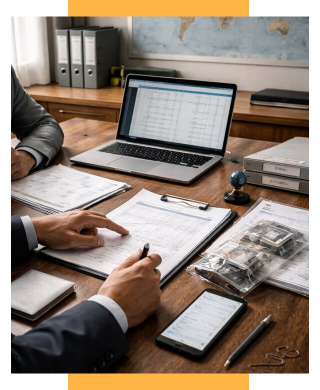 Проверка поставщика за рубежом от 8804 р. | СетСервис-Мнр аудит