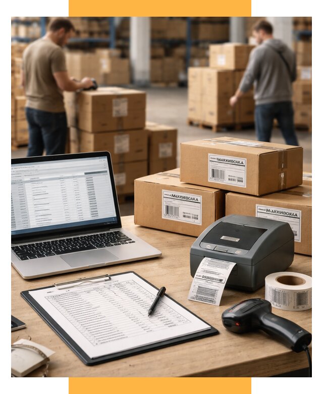 Маркировка импортных товаров от 4661 р. под ключ, СетСервис-Мнр